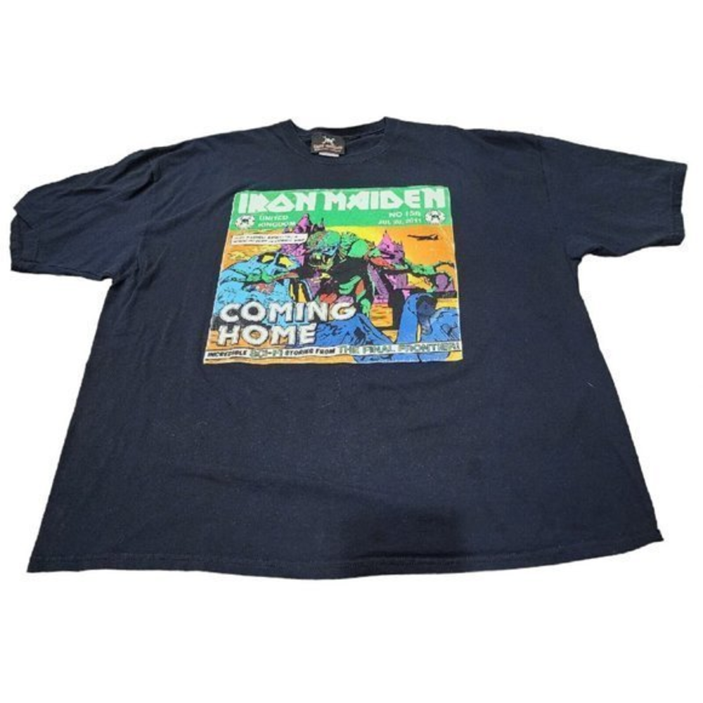 IRON MAIDEN The Final Frontier‎ 2011 Coming Home Band Tee Shirt Size 3XL